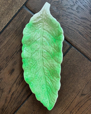 Vintage Cabbage leaf Beswick Cabbage-ware Serving Plate