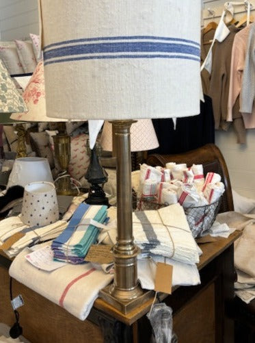 Table Lamp Base Antique Brass