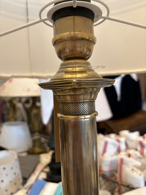 Table Lamp Base Antique Brass