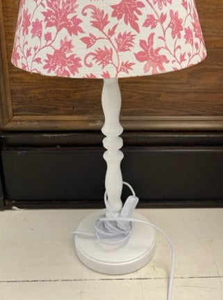 White lamp base