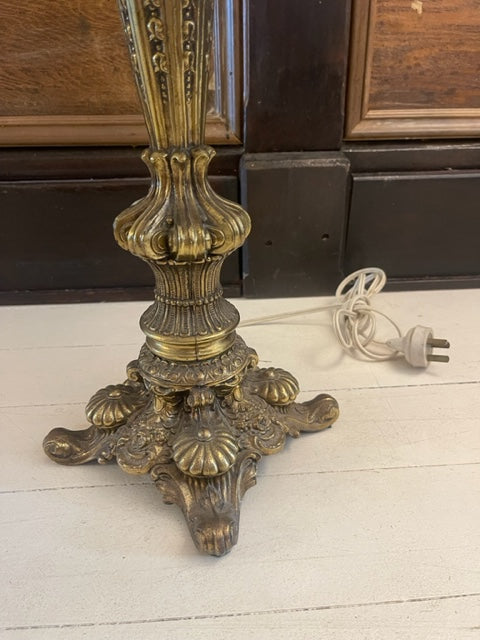 Vintage Brass Lamp Base