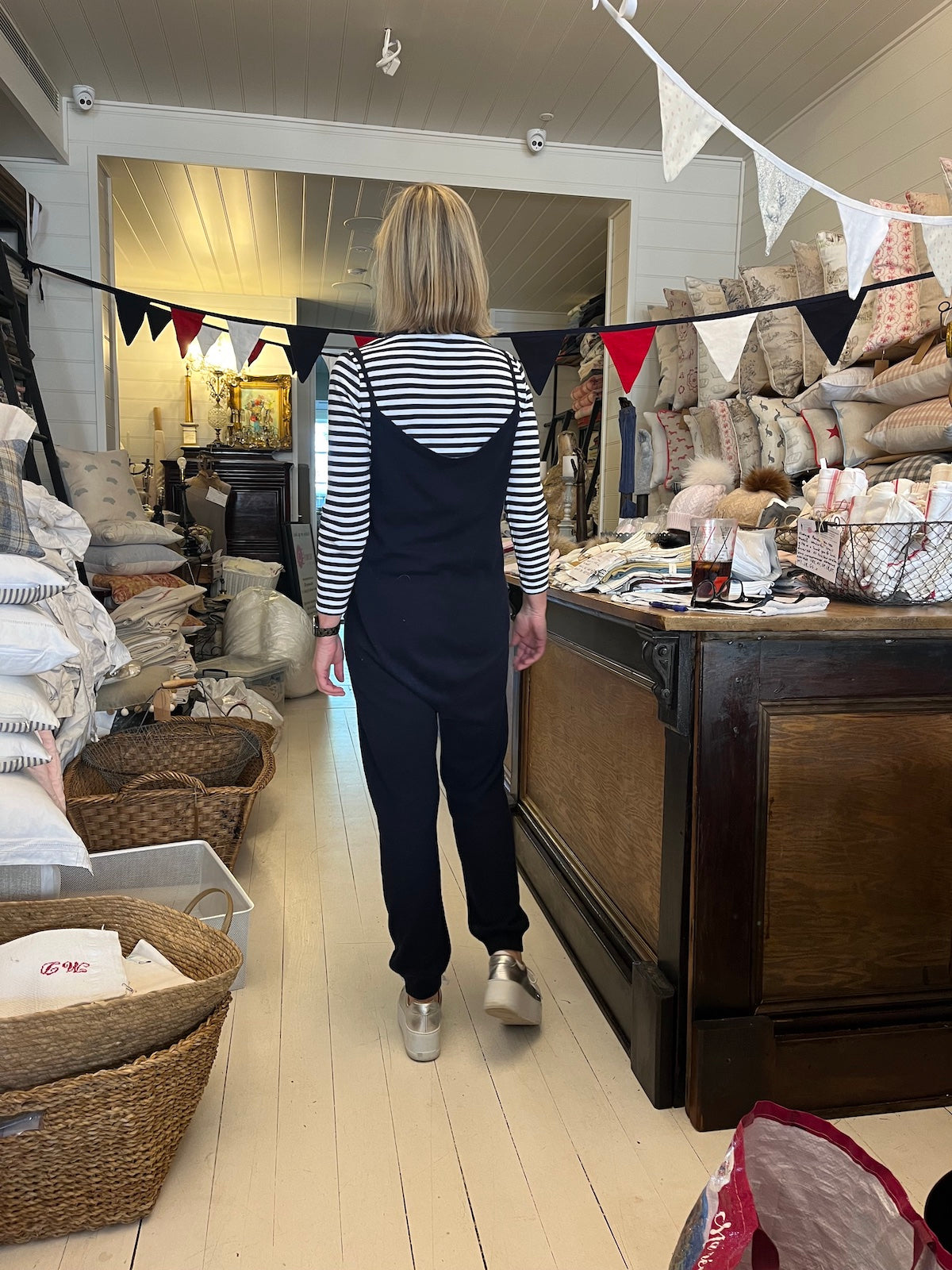 Cashmere Onesie - Navy