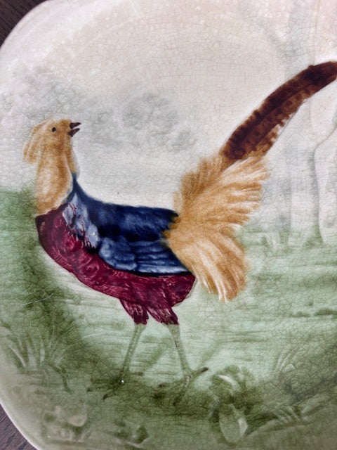Vintage / Antique French Rooster Plate