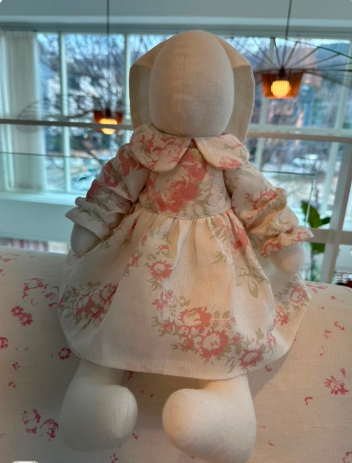 Handmade English Linen Bunnies