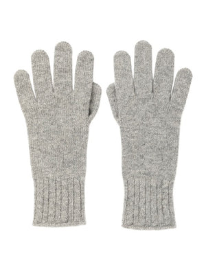 Womens Cuff Cashmere Gloves