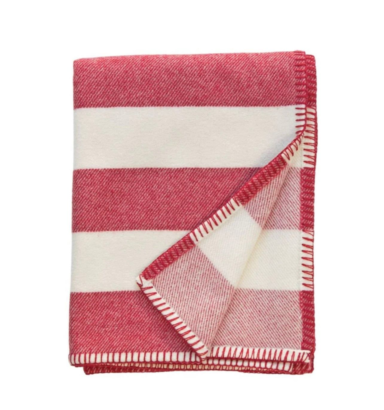 Broadstripe Welsh Throw & Blankets - Red