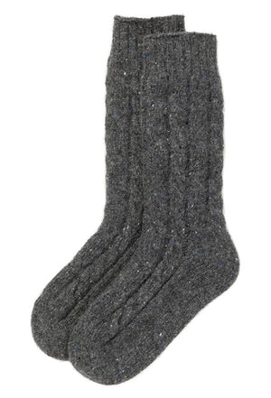 Donegal Knitted Cashmere Socks