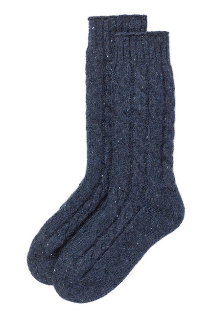 Donegal Knitted Cashmere Socks
