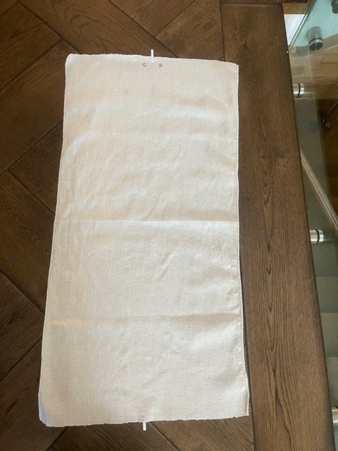 Antique French Linen Waiters Torchon #GB