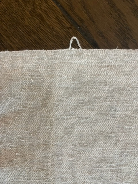 Antique French Linen Torchon #RA