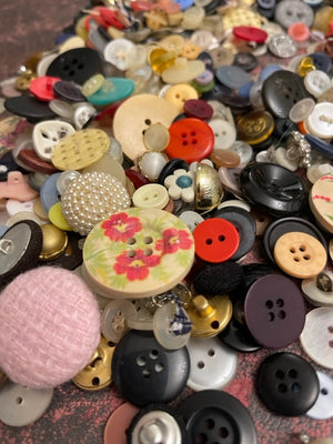 Vintage Button Jars