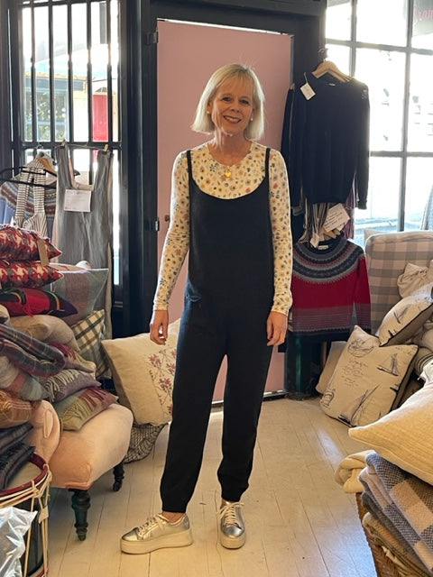 Cashmere Onesie - Charcoal