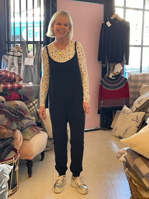 Cashmere Onesie - Charcoal