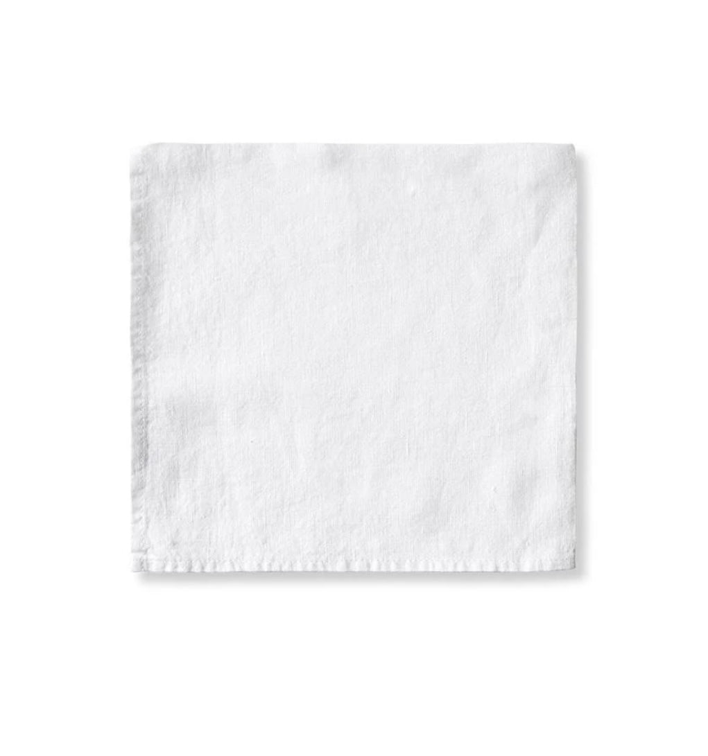 Linen Napkin - White - Set of 10