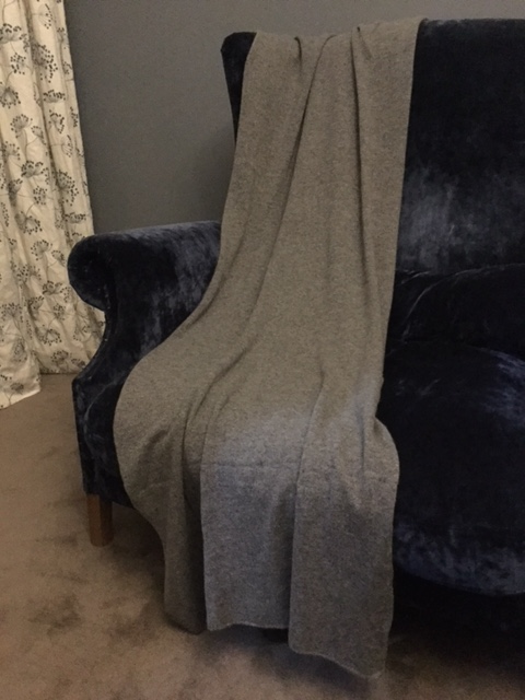 SCA Cashmere Stole - Mid Grey