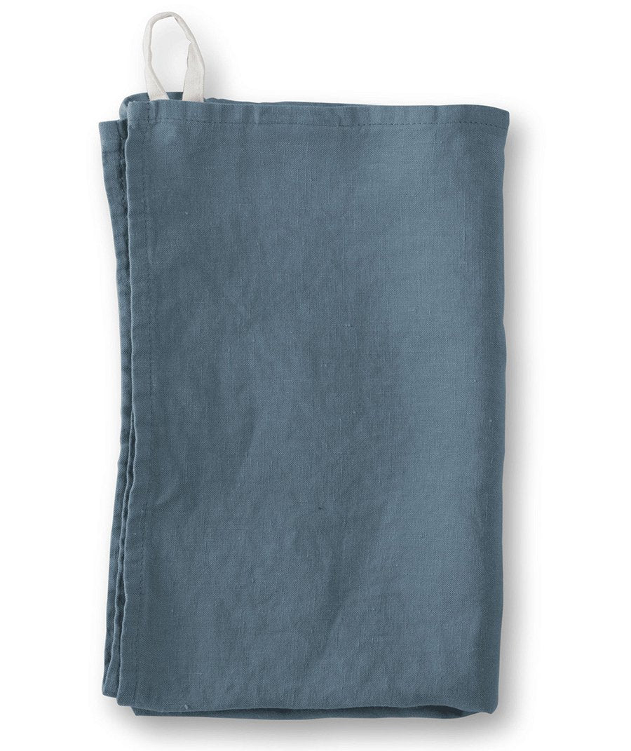 Linen Tea/Hand Towel - Parisian Blue