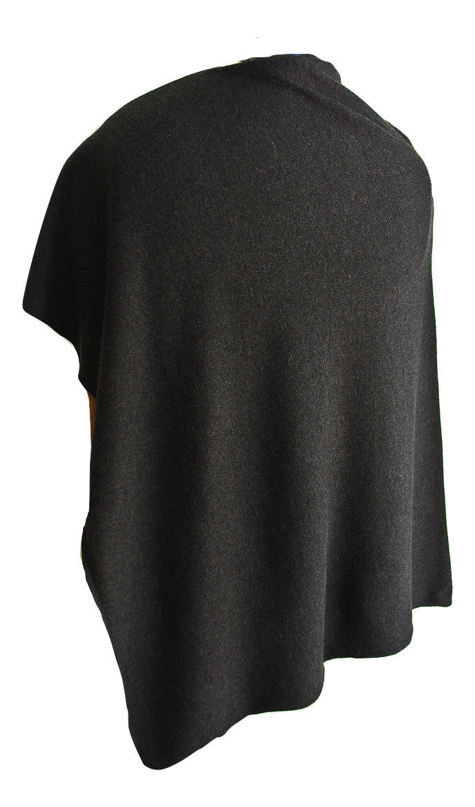 SCA 2-Ply Poncho - Charcoal