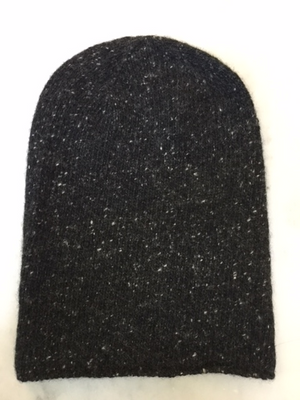 SCA 6-ply Beanie | Donegal Anthracite