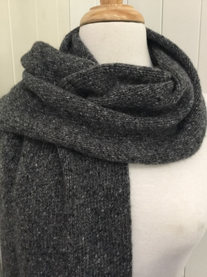 SCA 6-ply Scarf | Donegal Anthracite