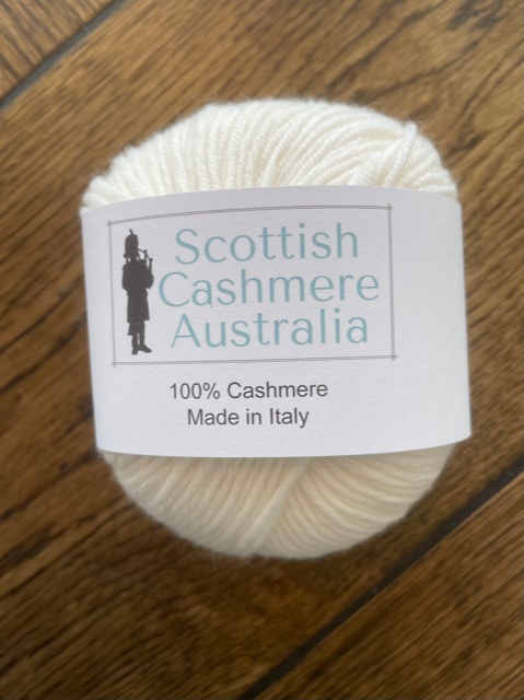 Cashmere scarf knitting & crocheting kits