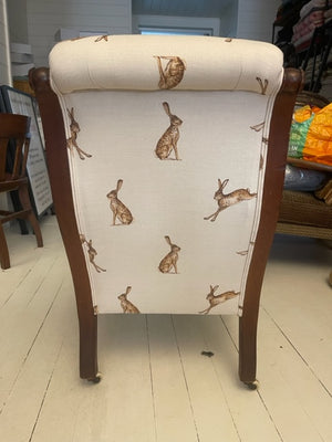 Victorian Bunny Slipper Chair
