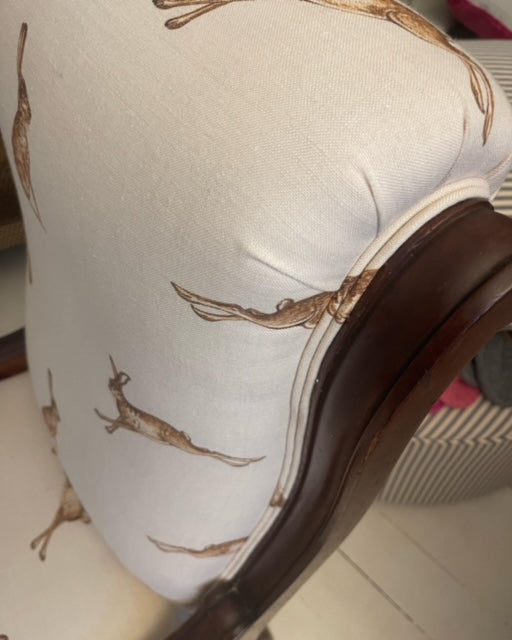 Victorian Bunny Slipper Chair