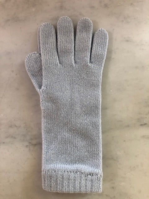 Womens Short Cuff Cashmere Gloves